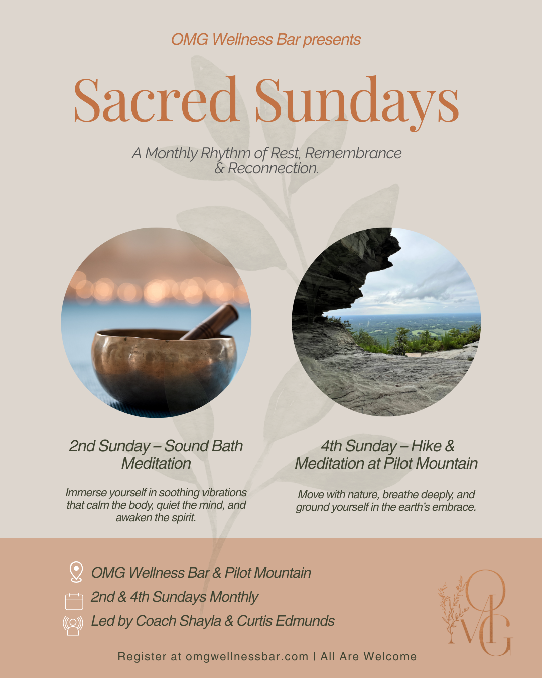 Sacred Sundays | Sound Bath Meditation